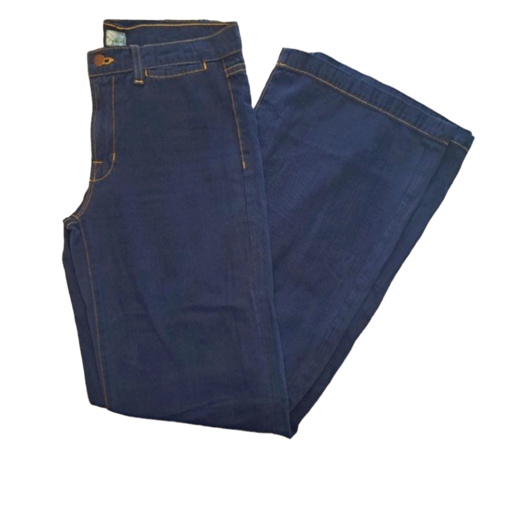 J Brand Malik Wide Leg Dark Wash Jeans Size 27